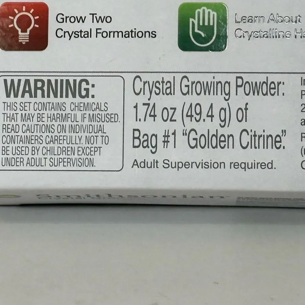 Smithsonian Crystal Growing STEM Kit - Picture 9 of 13